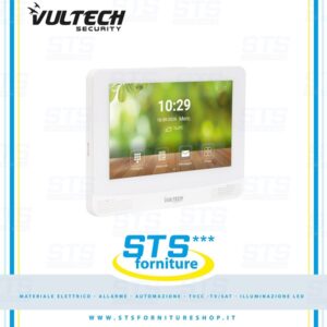 Monitor IP Android videocitofono da interno 7” IPS LCD con Wifi colore Bianco Intercom